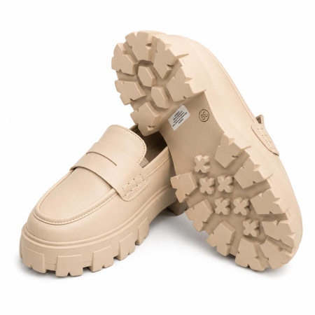 Mocasini dama rainbow bej [3]