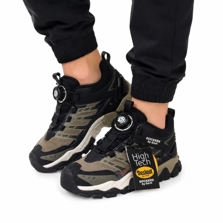 INCALTAMINTE - Ghete Sport Dockers by Gerli Copii cu Sistem Rotativ BOA/Dial Fit – Talpă Aderentă, Confort Zilnic