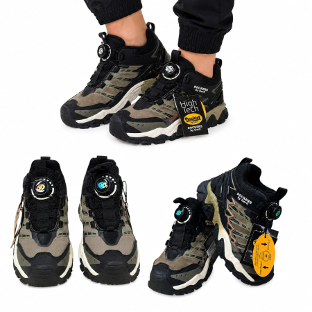 Ghete Sport Dockers by Gerli Copii cu Sistem Rotativ BOA/Dial Fit – Talpă Aderentă, Confort Zilnic [5]