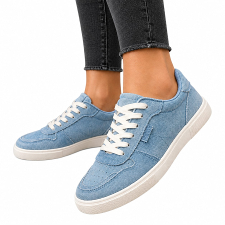 INCALTAMINTE - Tenisi dama Dockers light blue