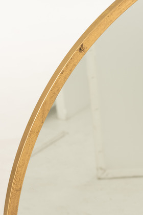 Oglinda Mona Round, Metal/Sticla, Auriu, 110x2x110 cm [3]
