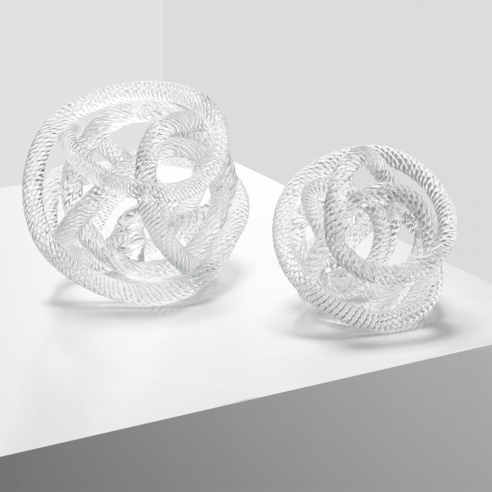 Accesoriu birou Dominico sticla transparenta L [6]