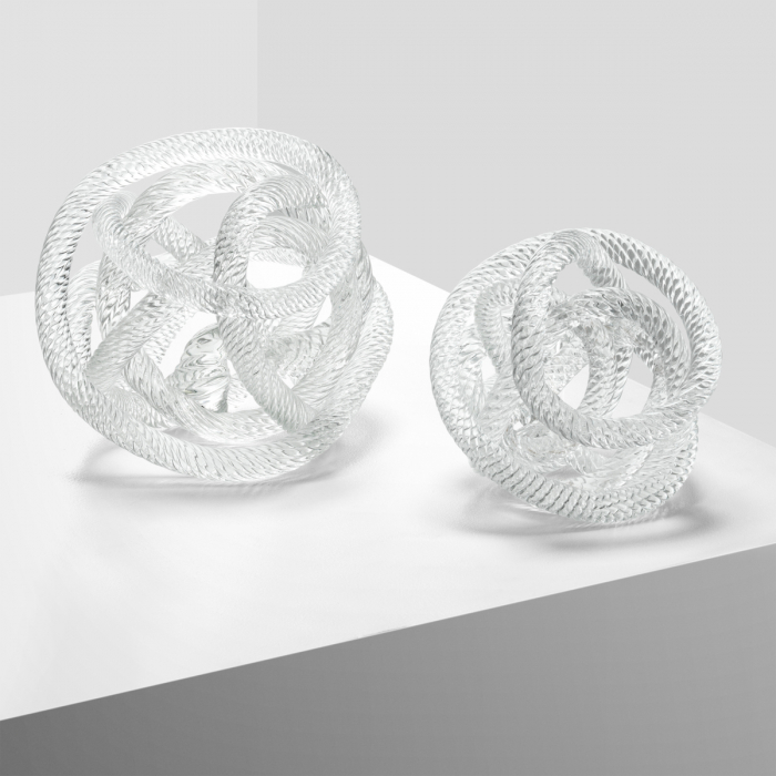 Accesoriu birou Dominico sticla transparenta M [5]