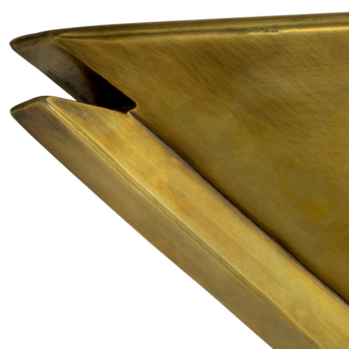 Aplică, Augustus cu finisaj vintage din alamă, Dimensiuni: W. 33 | D. 18.5 | H. 13   [6]