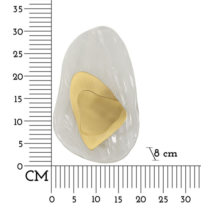 Aplica aurie Ocean 21x8x31 cm [6]