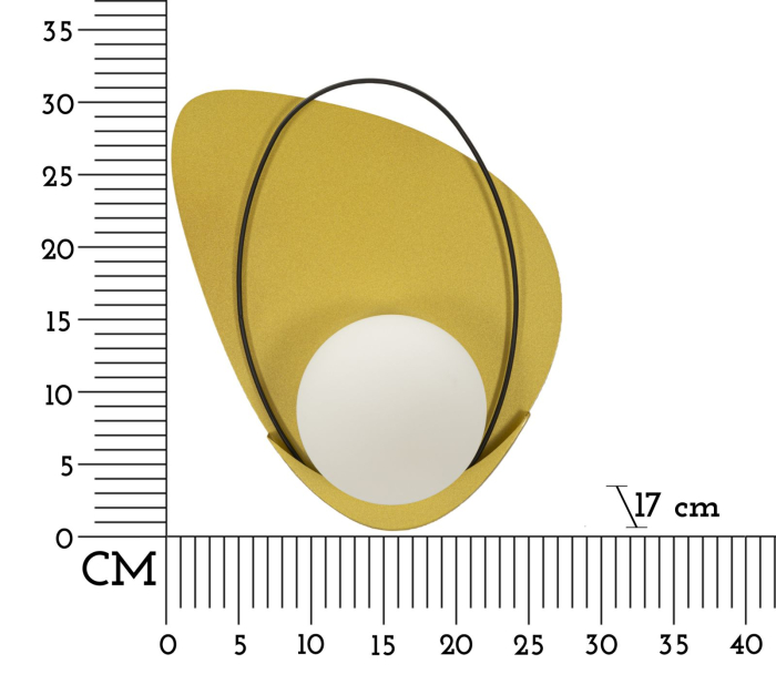 Aplica circulara 28x17x32 cm [6]
