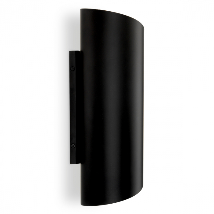 Aplică de perete, Asco finisaj negru, Dims: W. 18 | D. 10.5 | H. 28 (CM) [3]