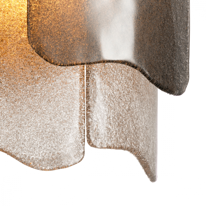 Aplică de perete, Asinara sticla transparenta texturata [7]