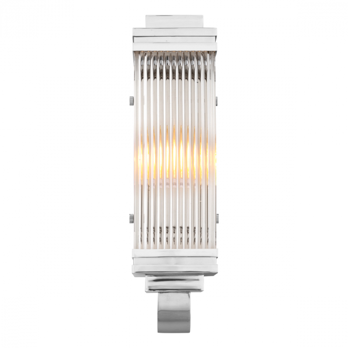 Aplică de perete, Bassett, finisaj nichel [2]