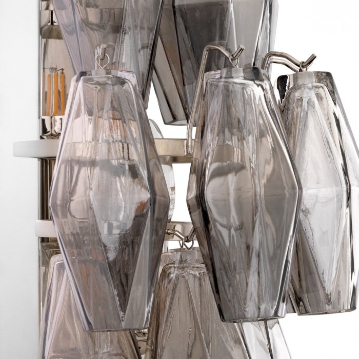 Aplică de perete, Benini, finisaj nichel [6]