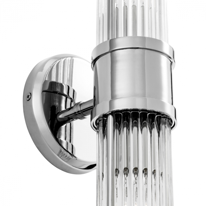 Aplică de perete, Claridges finisaj de nichel [3]