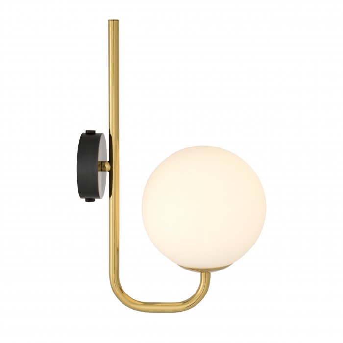 Aplică de perete, Lipari, finisaj bronz/auriu, Dims: W. 15 | D. 22 | H. 36 (CM) [2]