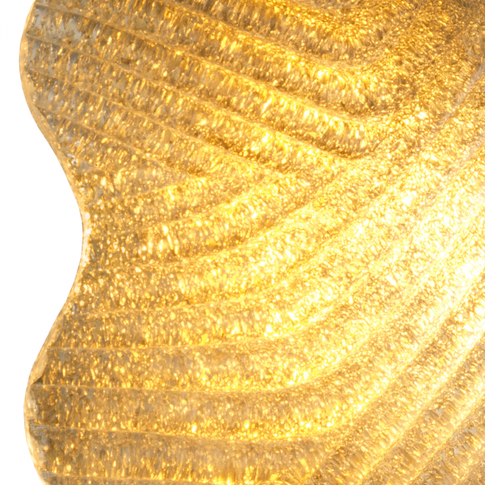 Aplică de perete, Nuria vintage finisaj alama sticla lucrata manual, Dims: W. 28 | D. 10 | H. 28  (CM) [6]