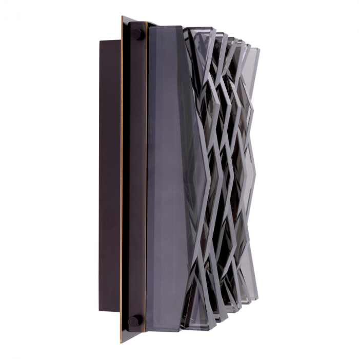 Aplică de perete, Nuvola S, finisaj bronz [4]