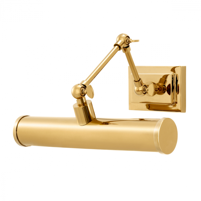 Aplică de perete, Pacific cu finisaj auriu , Dims: W. 28.5 | D. 24 | H. 20 | Adjustable (CM) [2]