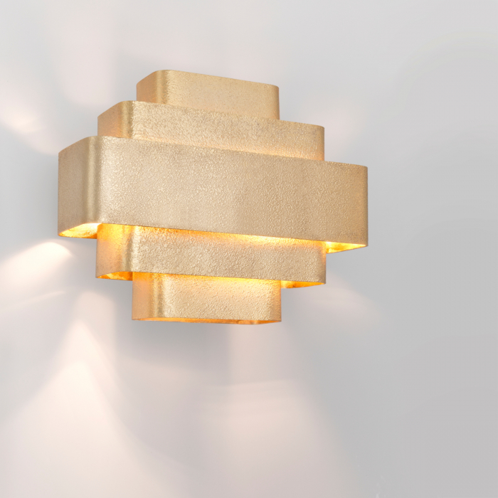 Aplică de perete, Pegaso finisaj auriu, Dims: W. 38 | D. 12.5 | H. 31  (CM) [2]