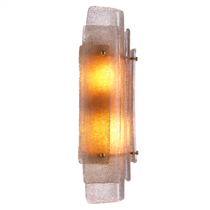 Aplică de perete, Sylvester, finisaj din alamă cu aspect vintage, Dims: W. 18 | D. 10.5 | H. 49 (CM) [5]