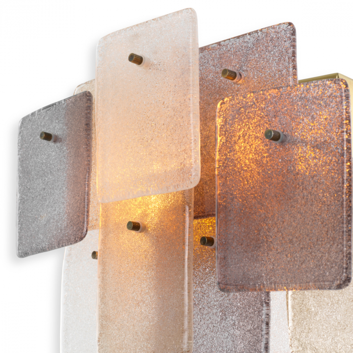 Aplică de perete, Toro, finisaj din alamă cu aspect vintage, Dims: W. 47.5 | D. 18 | H. 30 (CM) [5]