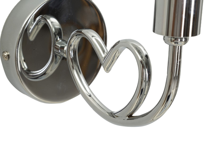 Aplica Lovy argintie 23x15x22 cm [4]