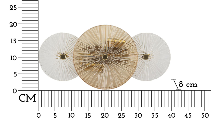 Aplica Osaka 42x8x20 cm [8]