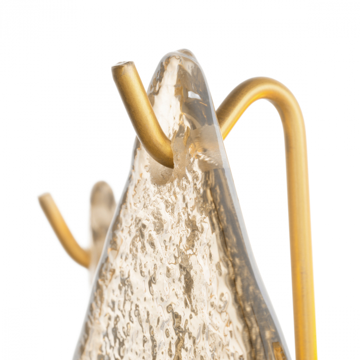 Aplică, Rhombus finisaj alamă antică, Dimensiuni: W. 27 | D. 16 | H. 36   [6]