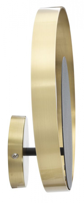 Aplica Shuttle, fier, auriu/negru, 25x8x25 cm [3]