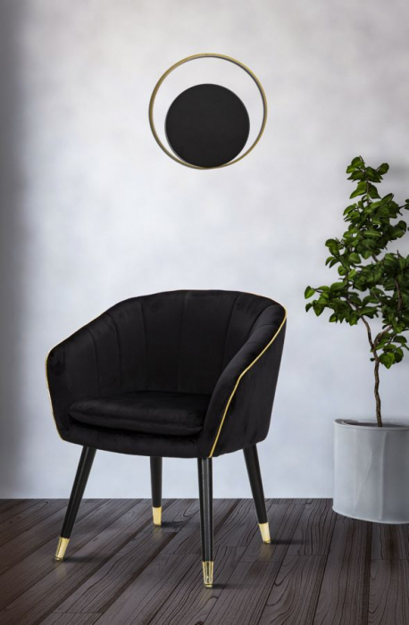 Aplica Shuttle, fier, auriu/negru, 25x8x25 cm [6]