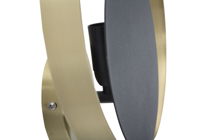 Aplica Shuttle, fier, auriu/negru, 25x8x25 cm [4]