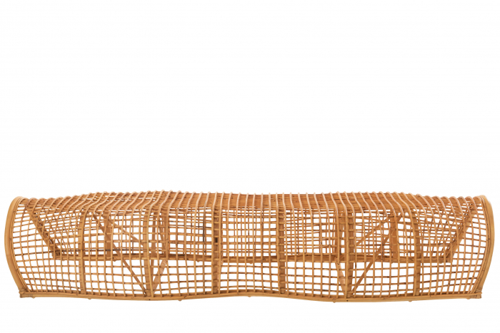 Banca Roni, Ratan/Bambus, Natural, 191x69x45 cm [3]