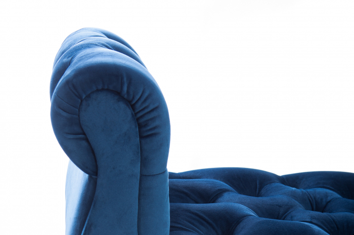 Bancheta Viana, albastru, 120x38x60 cm [6]