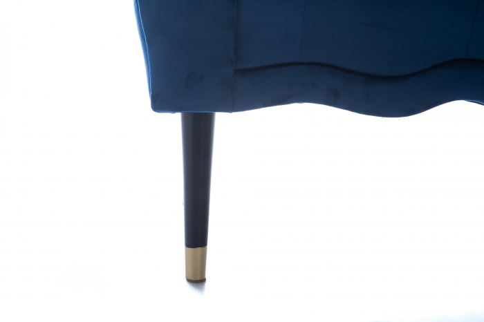 Bancheta Viana, albastru, 120x38x60 cm [9]