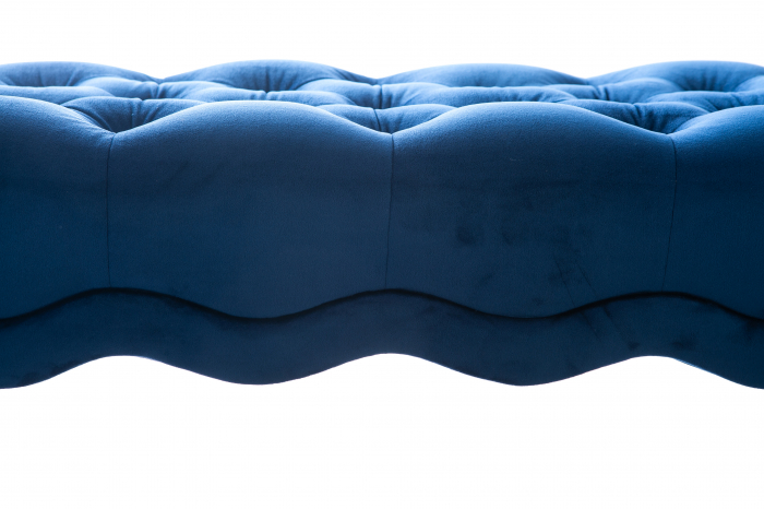 Bancheta Viana, albastru, 120x38x60 cm [7]