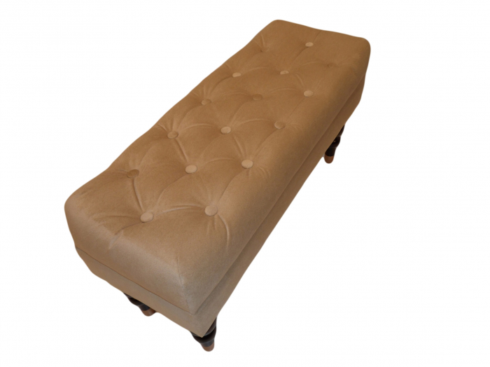 Bancheta Diana Classic, Bej, 85x44x30 cm [7]