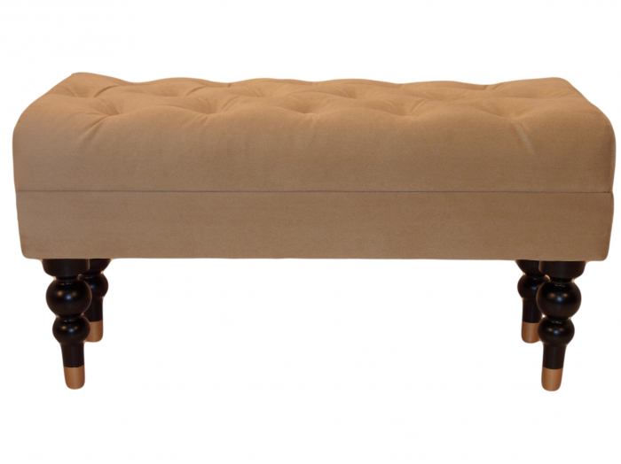 Bancheta Diana Classic, Bej, 85x44x30 cm [2]