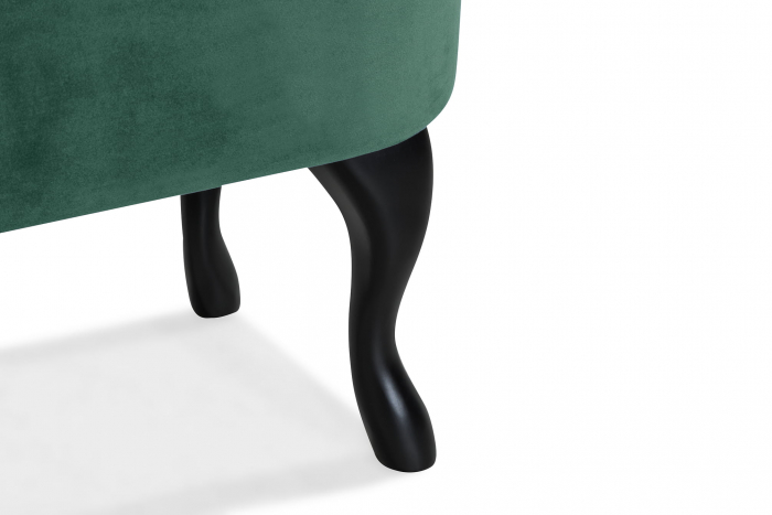 Bancheta Diana, Verde inchis, 84x42x38 [7]