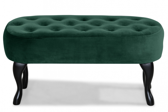 Bancheta Diana, Verde inchis, 84x42x38 [2]