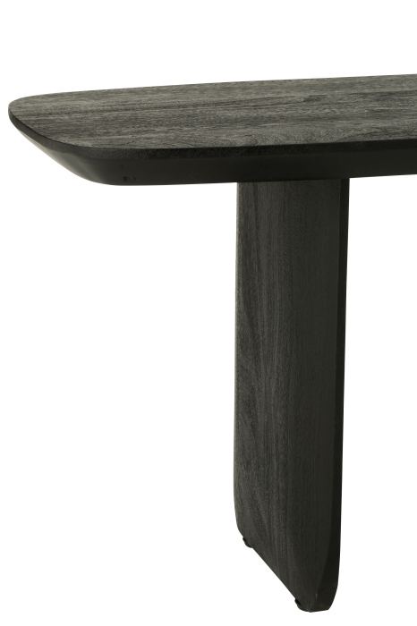 Bancuta din lemn de salcam, negru [4]