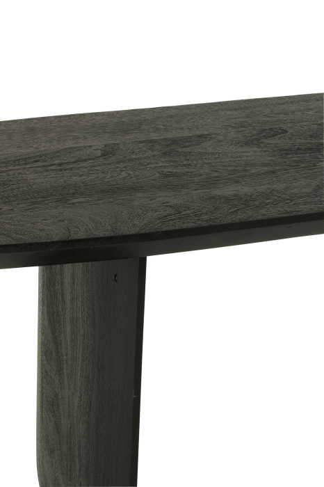 Bancuta din lemn de salcam, negru [6]