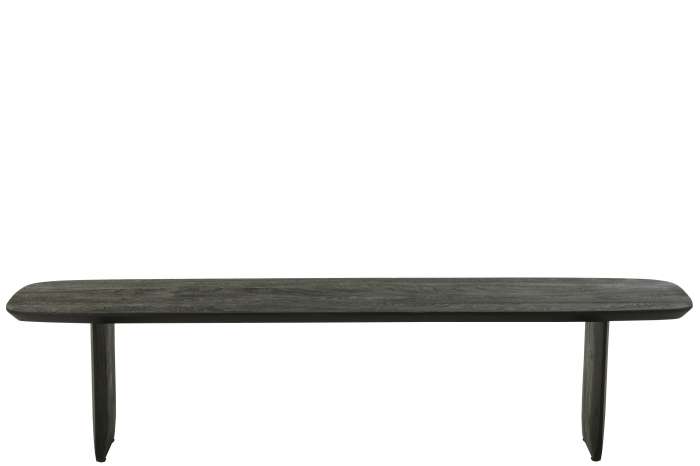 Bancuta din lemn de salcam, negru [2]