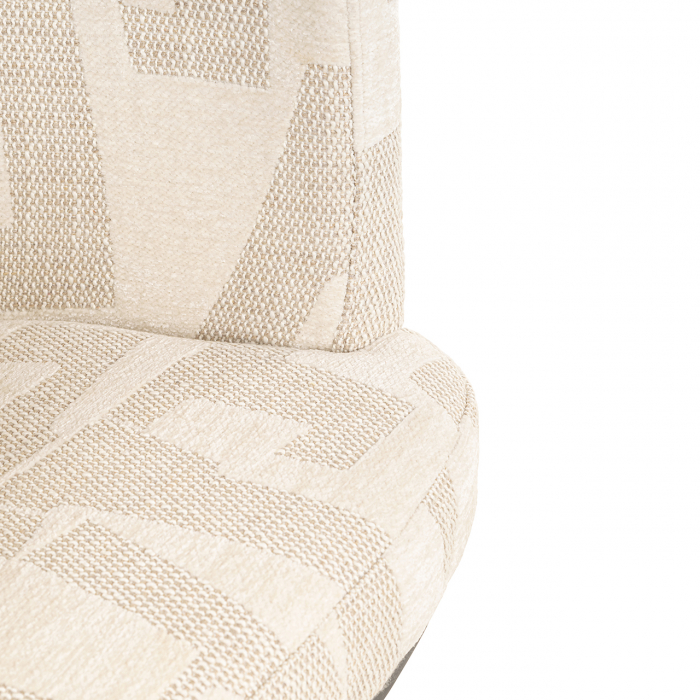 Scaun de bar/blat Cheyenne (Grafic bej), Dims: 92.0 x 56.0 x 53.0 cm [4]