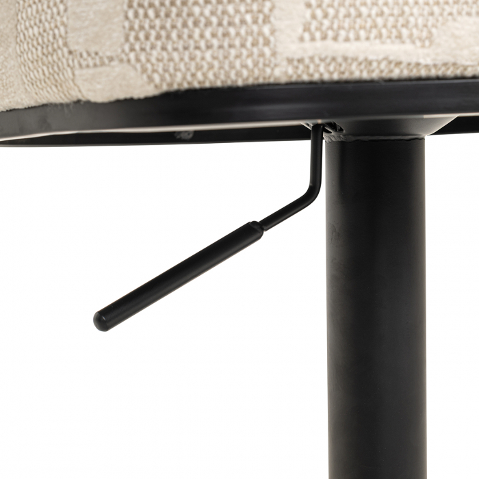 Scaun de bar/blat Cheyenne (Grafic bej), Dims: 92.0 x 56.0 x 53.0 cm [6]