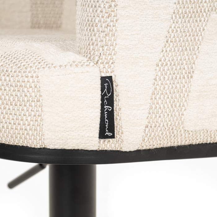 Scaun de bar/blat Cheyenne (Grafic bej), Dims: 92.0 x 56.0 x 53.0 cm [3]