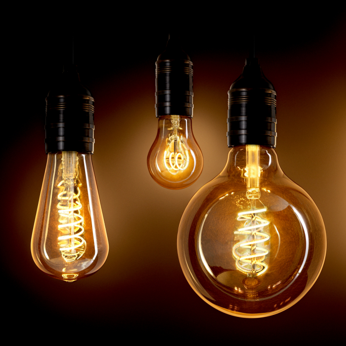 Bec LED Signature 4W E27 ø 6,4 x 14,2 cm set de 4 [2]