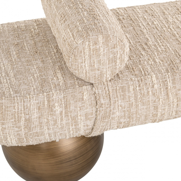 Bancheta Geneva (bej), Dims: 43.0 x 148.0 x 44.0 cm [6]