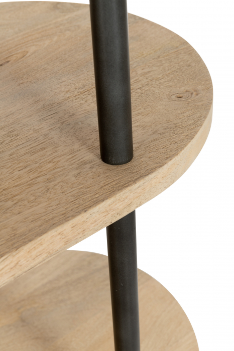 Biblioteca Eli, Lemn, Maro, 105x40x176 cm [4]