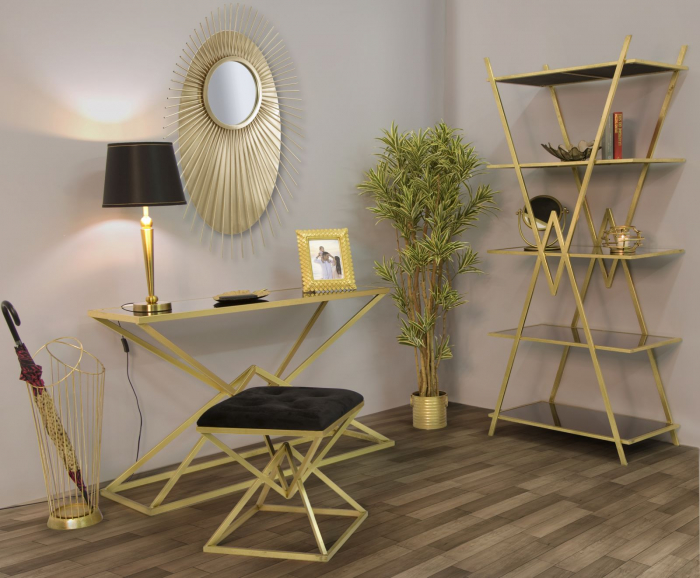 Biblioteca piramida cm 80x44,7x180 [9]