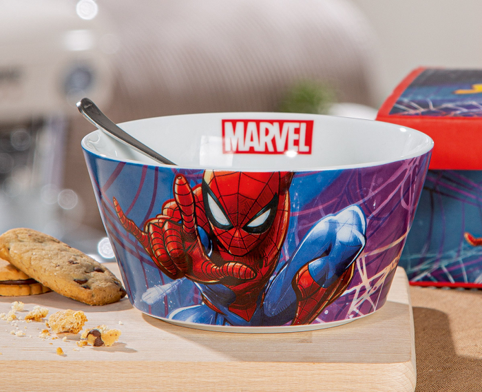 Bol, Marvel - Spider-Man, Porțelan, multicolor, PU 4, H. 7 cm, D. 13,5 cm [2]