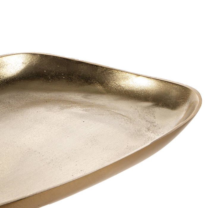 Bol, organic, „Oro”, aluminiu, auriu, PU 2, L. 35 cm, latime 24,5 cm, inaltime 3,5 cm [2]