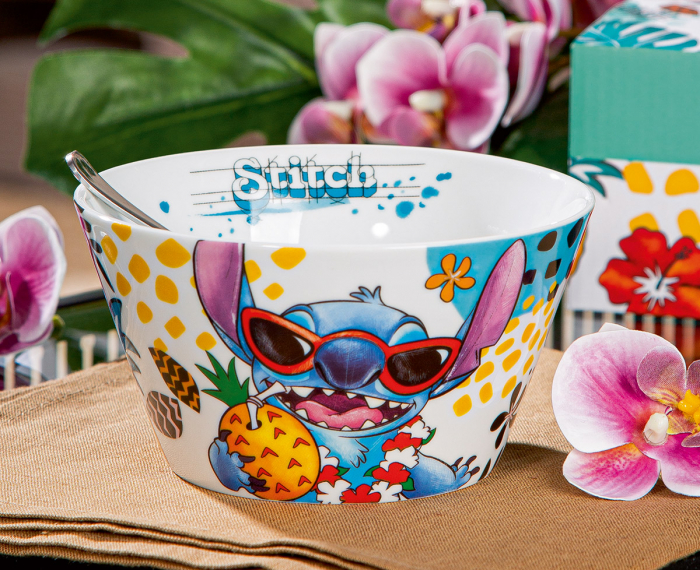 Bol, Stitch, Porțelan, alb, PU 4, H. 7 cm, D. 13,5 cm [2]