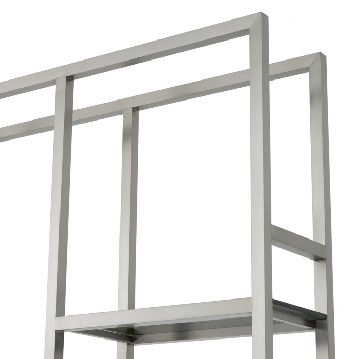 Biblioteca, Corrado I finisaj din oțel periat [3]